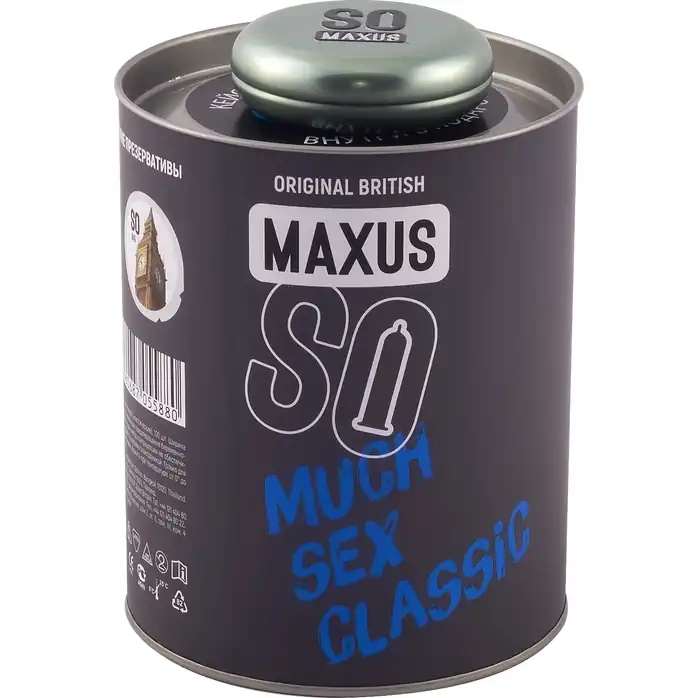 Классические презервативы в кейсе MAXUS So Much Sex - 100 шт. Фотография 3.