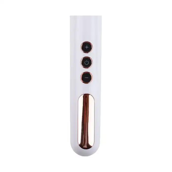 Белый жезловый вибратор Wand Vander - 33,5 см. Фотография 3.