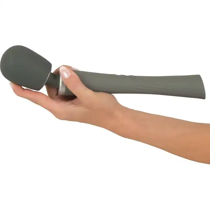 Серый жезловый вибратор Super Strong Wand Vibrator - You2Toys. Фотография 5.