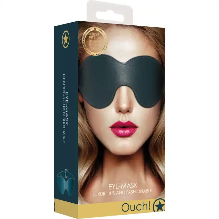 Зеленая маска на глаза Eyemask - Ouch!. Фотография 4.