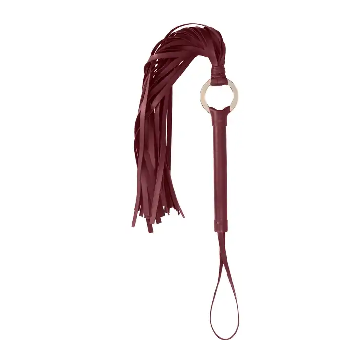 Бордовый хлыст Flogger - 70 см - Ouch!