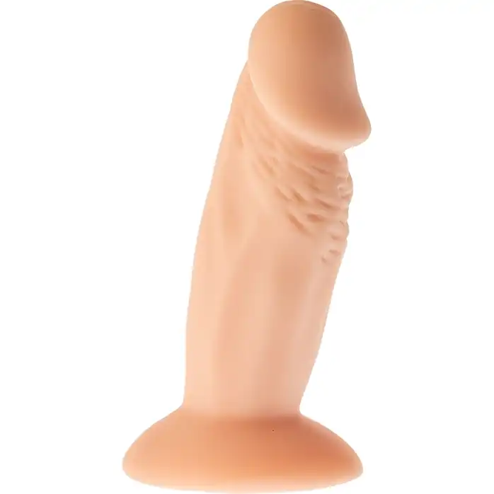 Телесный фаллоимитатор Tiny Tom - 11,5 см - Mr Dixx. Фотография 3.