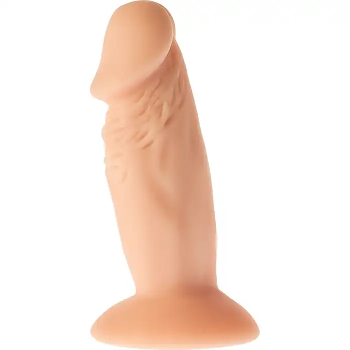Телесный фаллоимитатор Tiny Tom - 11,5 см - Mr Dixx