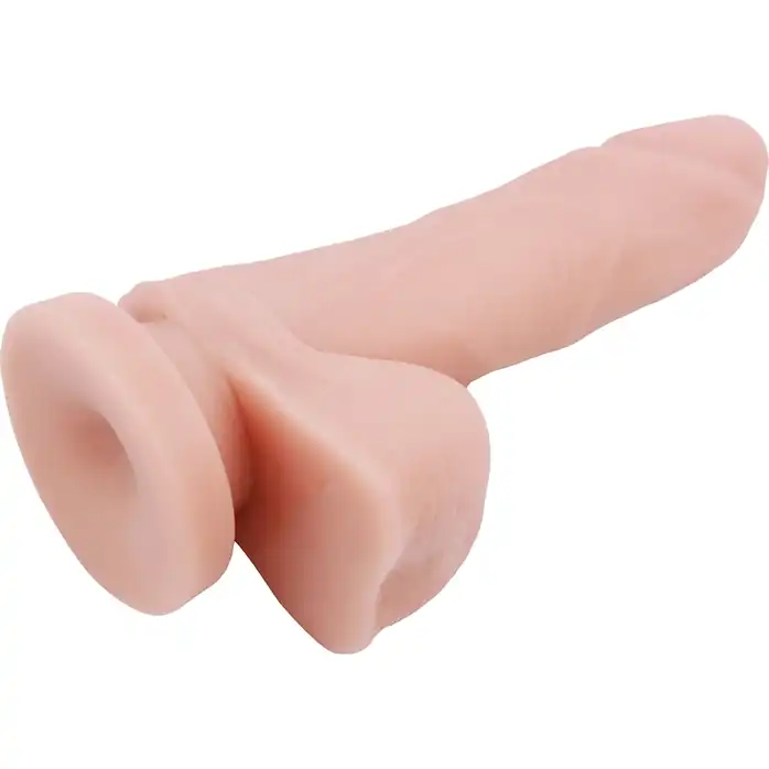 Телесный фаллоимитатор-реалистик Dual Density Dildo - 14,5 см - Mr Dixx. Фотография 6.