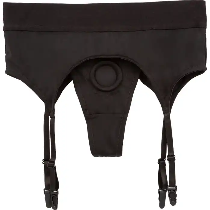 Пояс-трусики для фиксации насадок Boundless Thong with Garter L/XL - Boundless. Фотография 3.
