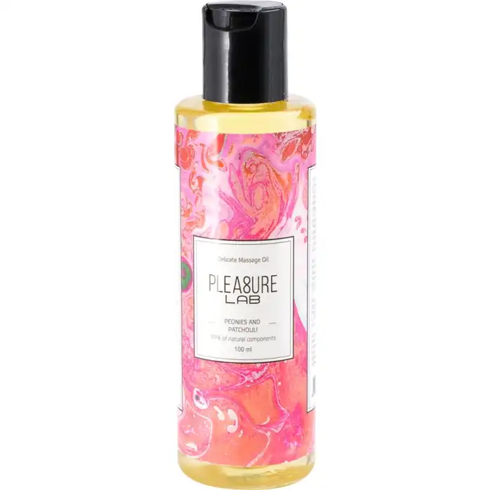 Массажное масло Pleasure Lab Delicate с ароматом пиона и пачули - 100 мл