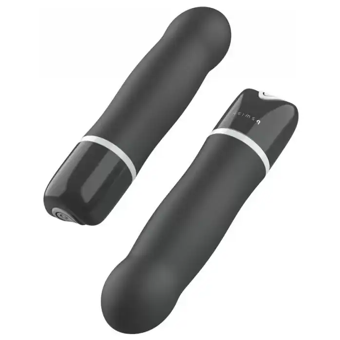 Черный мини-вибратор Bdesired Deluxe - 15,3 см. Фотография 3.