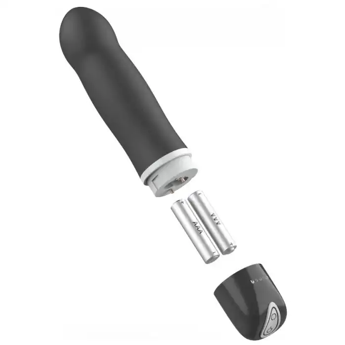 Черный мини-вибратор Bdesired Deluxe - 15,3 см. Фотография 4.