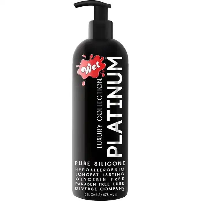 Гель-лубрикант на силиконовой основе Wet Platinum - 475 мл - Wet Platinum