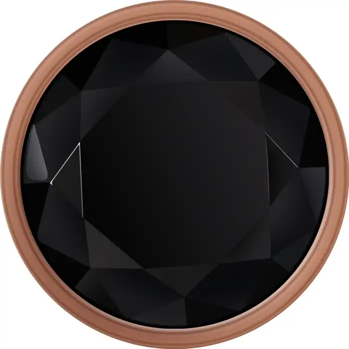 Золотистый анальный стимулятор-елочка Gold Digger Medium - 11,7 см. Фотография 3.