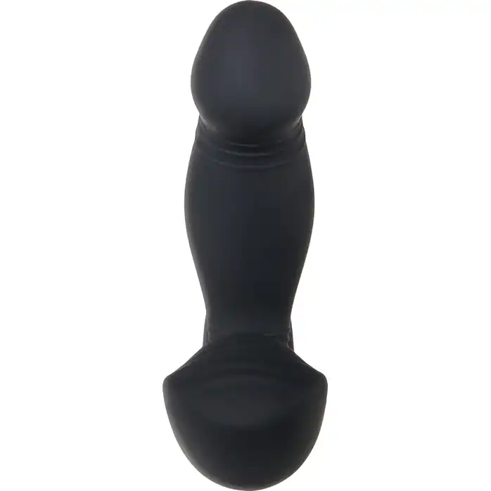 Черный вибростимулятор простаты Adam s Rechargeable - 11,7 см. Фотография 7.