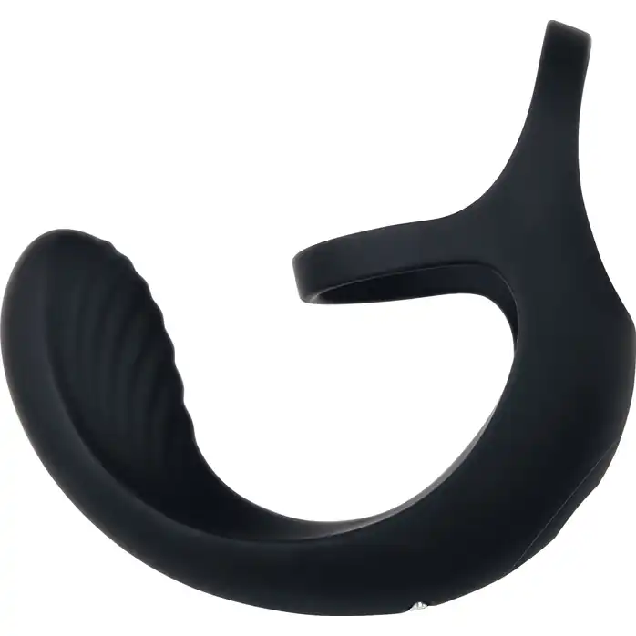 Эрекционное кольцо с вибрацией и стимуляцией мошонки Vibrating Ball Cradle. Фотография 10.