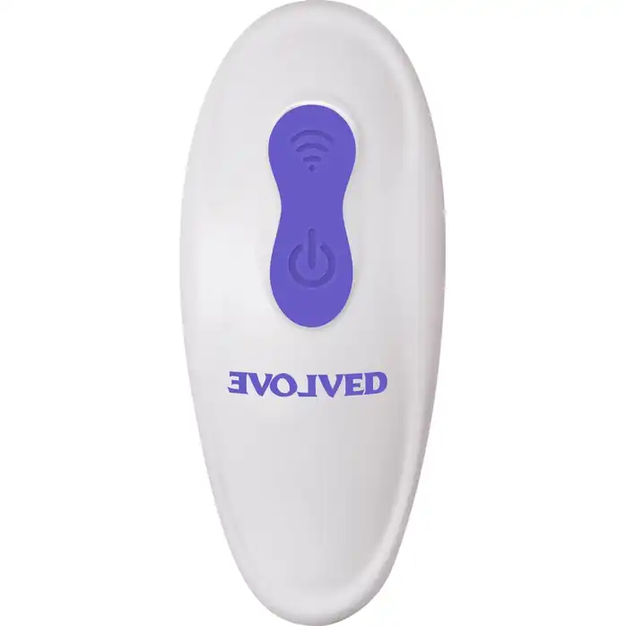 Фиолетовый гибкий вибростимулятор с пультом ДУ Anywhere Vibe. Фотография 10.