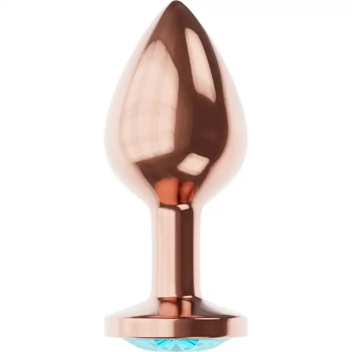 Пробка цвета розового золота с кристаллом Diamond Topaz Shine L - 8,3 см - Diamond