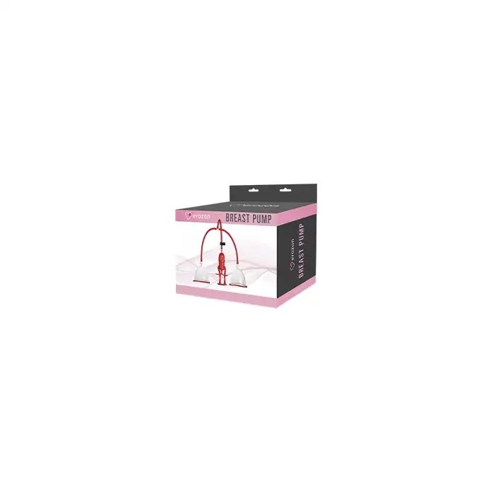 Вакуумная помпа для груди Breast Pump с двумя чашами. Фотография 3.