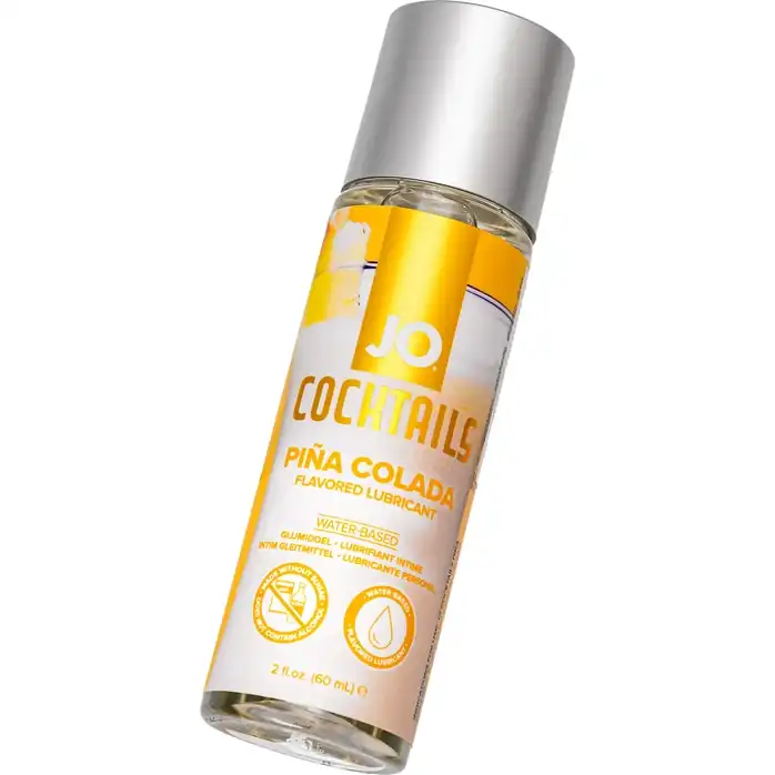 Вкусовой лубрикант на водной основе JO Cocktails Pina Colada - 60 мл - JO Cocktails. Фотография 4.