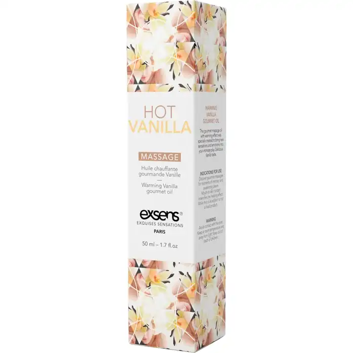 Разогревающее массажное масло с ароматом ванили Gourmet Hot Vanilla - 50 мл. Фотография 3.