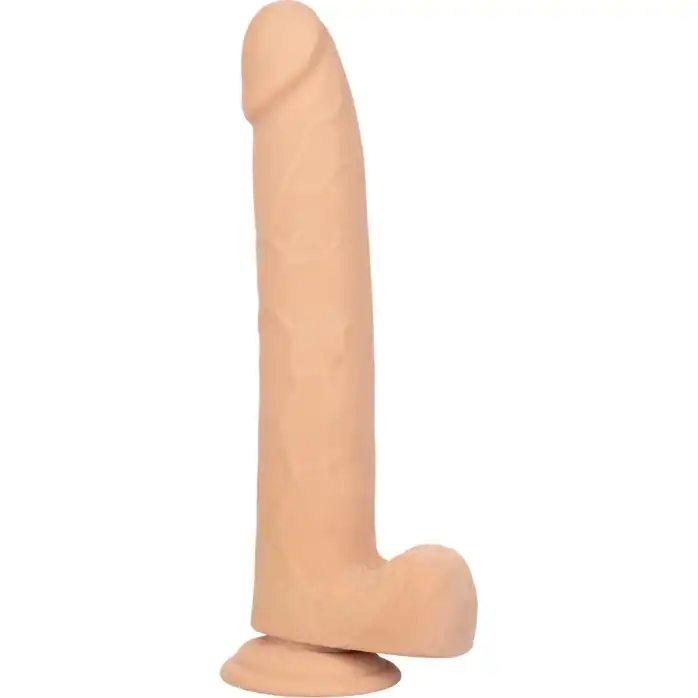 Телесный фаллоимитатор-гигант Size Queen 10 - 30,5 см - Size Queen. Фотография 8.