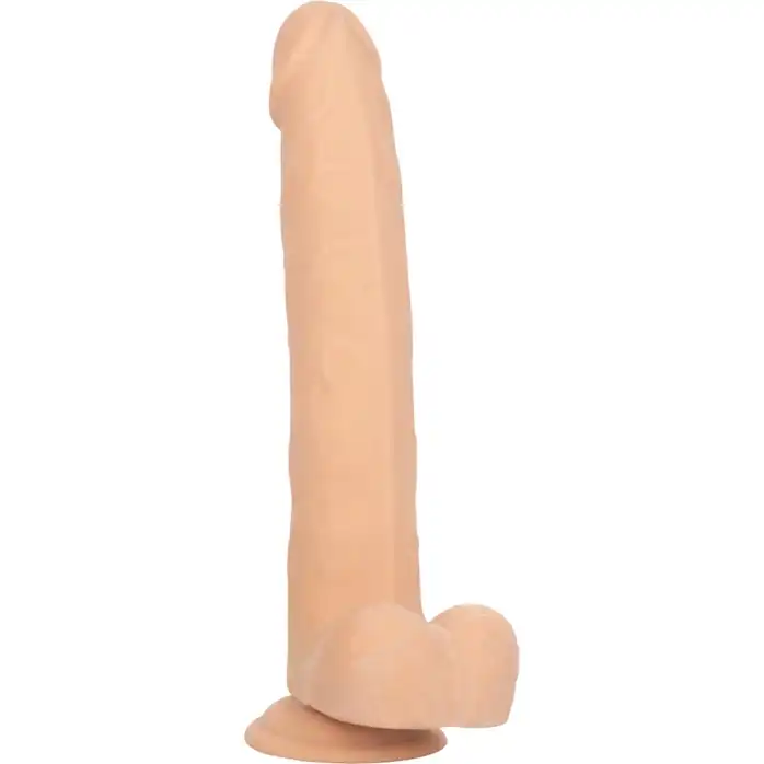 Телесный фаллоимитатор-гигант Size Queen 10 - 30,5 см - Size Queen