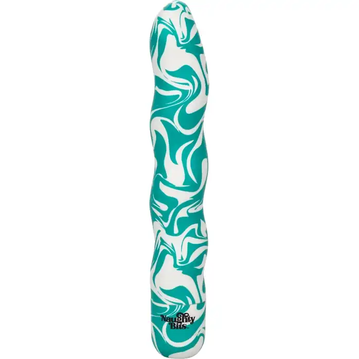 Волнообразный вибратор Squiggle Dick - 15,25 см - Naughty Bits