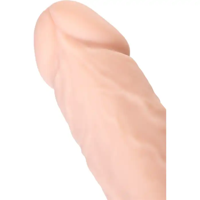 Телесный фаллоимитатор из силикона Jared L. - 18 см - RealStick Silicone. Фотография 12.