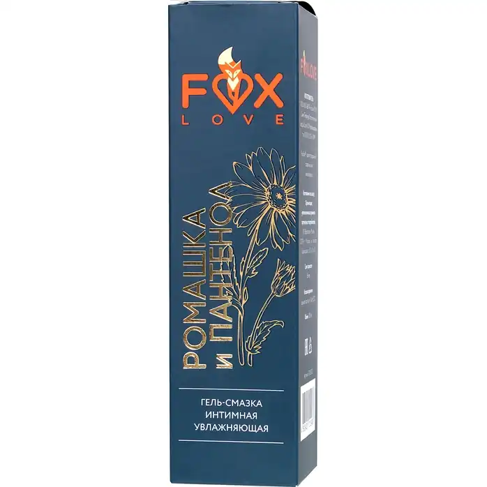 Интимная гель-смазка на водной основе Foxlove Ромашка и пантенол - 200 мл. Фотография 6.