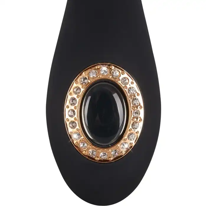 Черный элегантный вибратор Cleopatra G-Spot Vibrator - 19,7 см. Фотография 4.