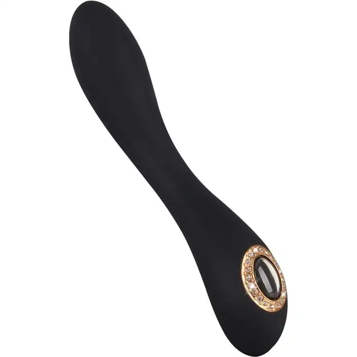 Черный элегантный вибратор Cleopatra G-Spot Vibrator - 19,7 см
