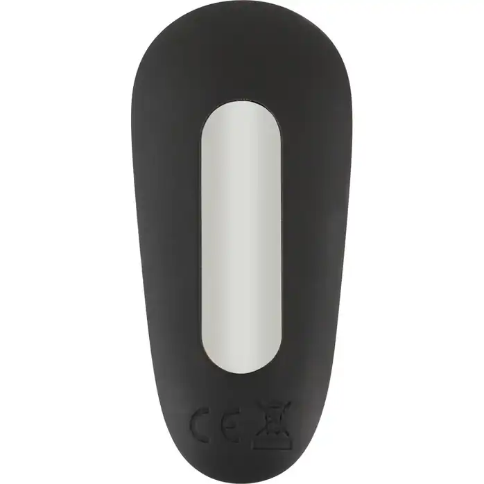 Черное виброяйцо с электростимуляцией Vibrating E-Stim Love Ball. Фотография 9.