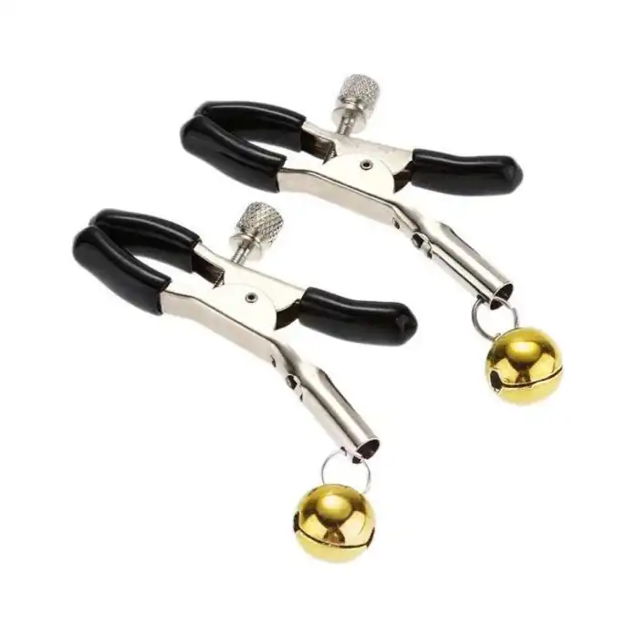 Зажимы на соски с колокольчиками - BDSM accessories