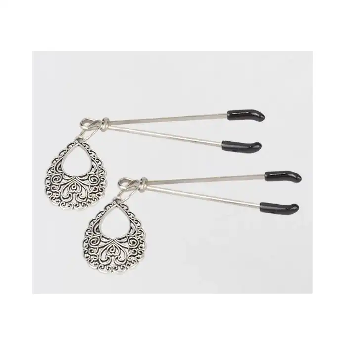 Изысканные зажимы на соски с подвесками Арабская ночь - BDSM accessories