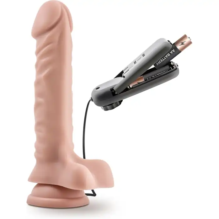 Телесный вибратор-реалистик Dr. James 9 Inch Vibrating Cock - 22,8 см - Dr. Skin. Фотография 4.