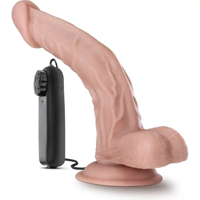 Телесный вибратор-реалистик Dr. Sean 8 Inch Vibrating Cock - 20,3 см - Dr. Skin. Фотография 3.