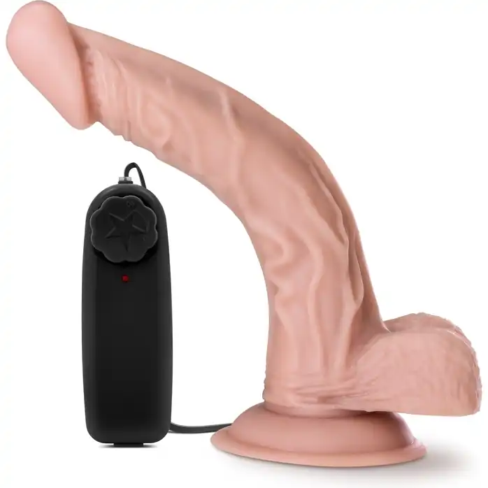 Телесный вибратор-реалистик Dr. Sean 8 Inch Vibrating Cock - 20,3 см - Dr. Skin