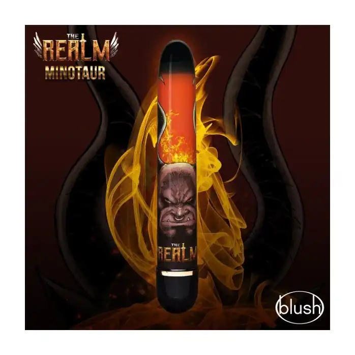 Классический вибратор Minotaur - 17,7 см - The Realm. Фотография 3.