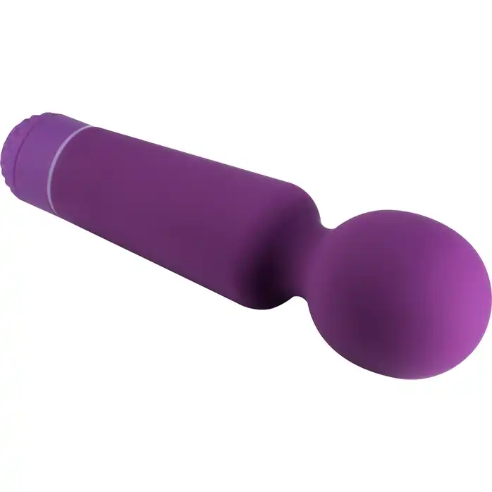 Фиолетовый wand-вибратор - 15,2 см. Фотография 3.