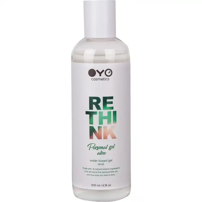 Анальный увлажняющий гель на водной основе OYO Personal Gel Aloe - 200 мл - OYO cosmetics
