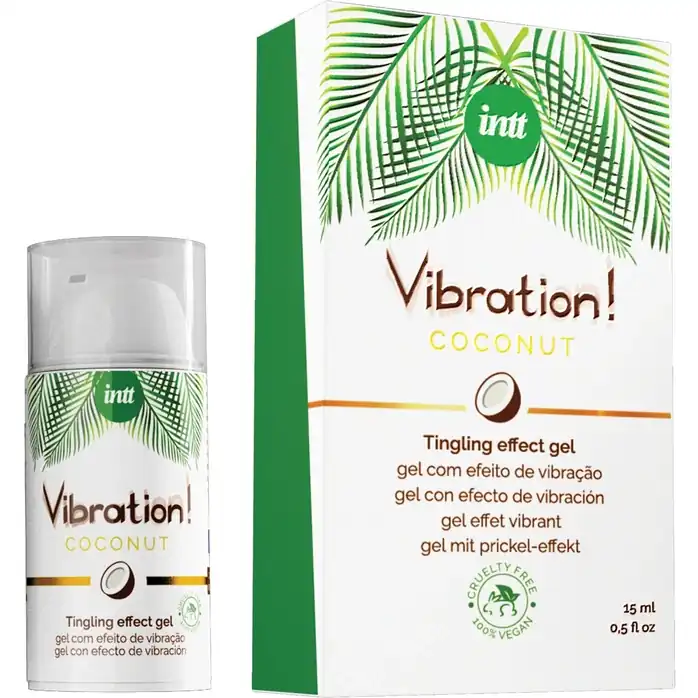 Возбуждающий гель с ароматом кокоса Vibration Coconut - 15 мл