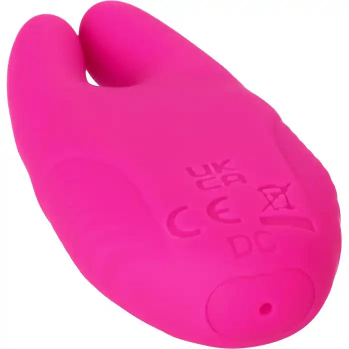 Розовые зажимы для сосков с дистанционным управлением Silicone Remote Nipple Clamps. Фотография 7.