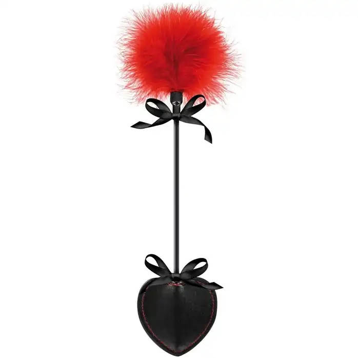 Стек с пуховкой Sweet Caress Feather Whip - 44 см