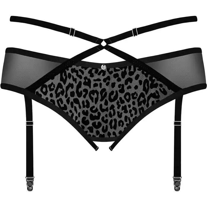 Пояс-трусики Jagueria с леопардовым принтом - Spicy. Фотография 5.