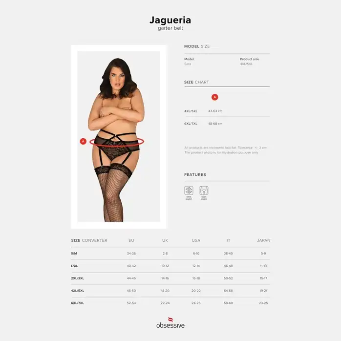 Пояс-трусики Jagueria с леопардовым принтом - Spicy. Фотография 7.