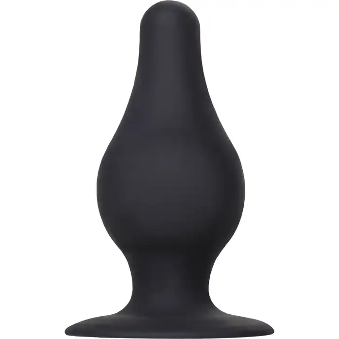 Черная анальная втулка Spade L - 11 см