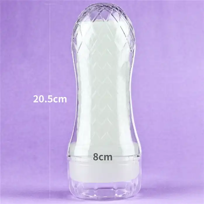Светящийся в темноте мастурбатор Lumino Play Masturbator Ribbed. Фотография 3.