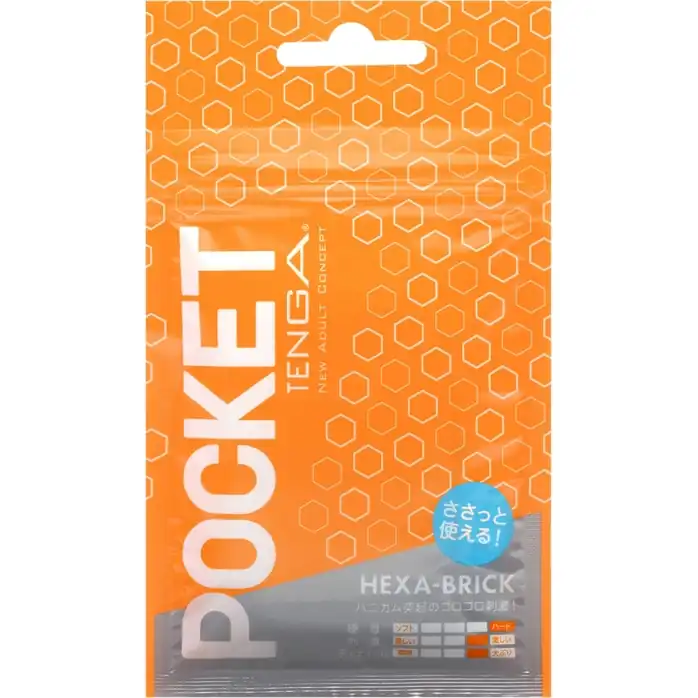 Карманный мастурбатор HEXA-BRICK - POCKET Series