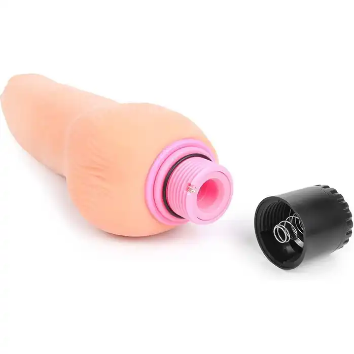 Телесный вибратор Realistic Cock Vibe - 19,5 см - YOUR BEST SEXY BOY. Фотография 5.