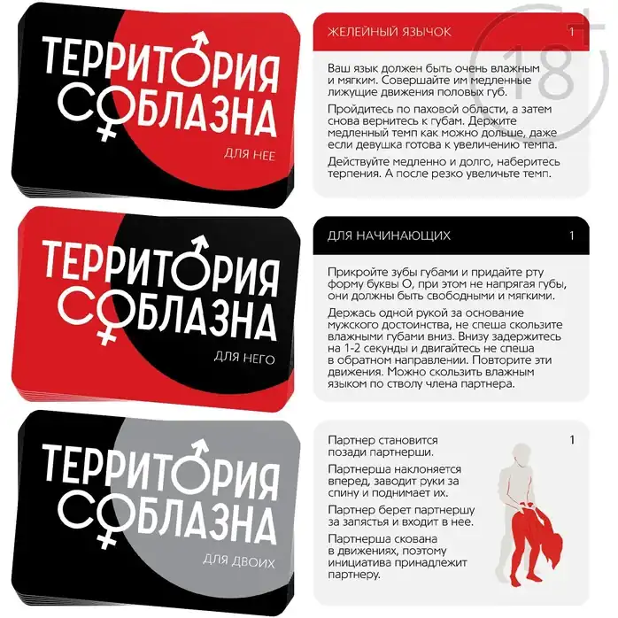 Эротический набор для двоих Территория соблазна - ECSTAS. Фотография 3.