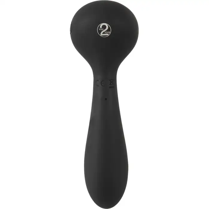 Черный двухсторонний вибратор Cupa Warming - You2Toys. Фотография 5.
