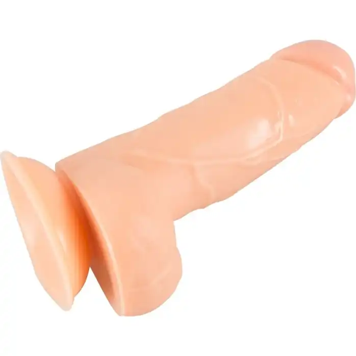 Телесный фаллоимитатор-реалистик European Lover with balls - 18 см - You2Toys. Фотография 4.