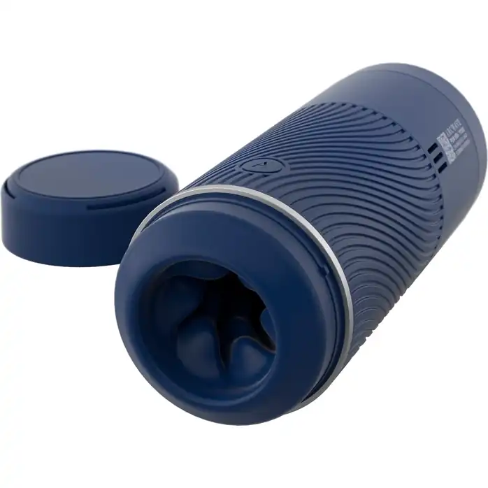 Синий мастурбатор с контролем всасывания Arcwave Pow Stroker. Фотография 2.